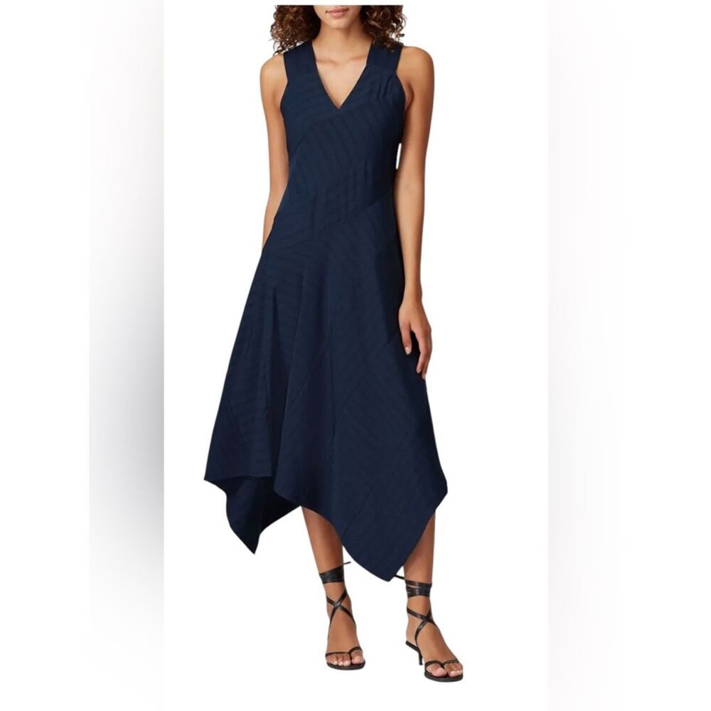 Derek Lam 10 Crosby Asymmetrical Sleeveless Dress Size 12